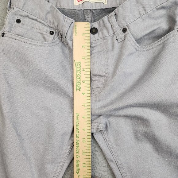 Levi's 511 Jeans Boy's 18 Slim Fit Straight Leg Cotton Blend Modern Gray Denim - Picture 6 of 9